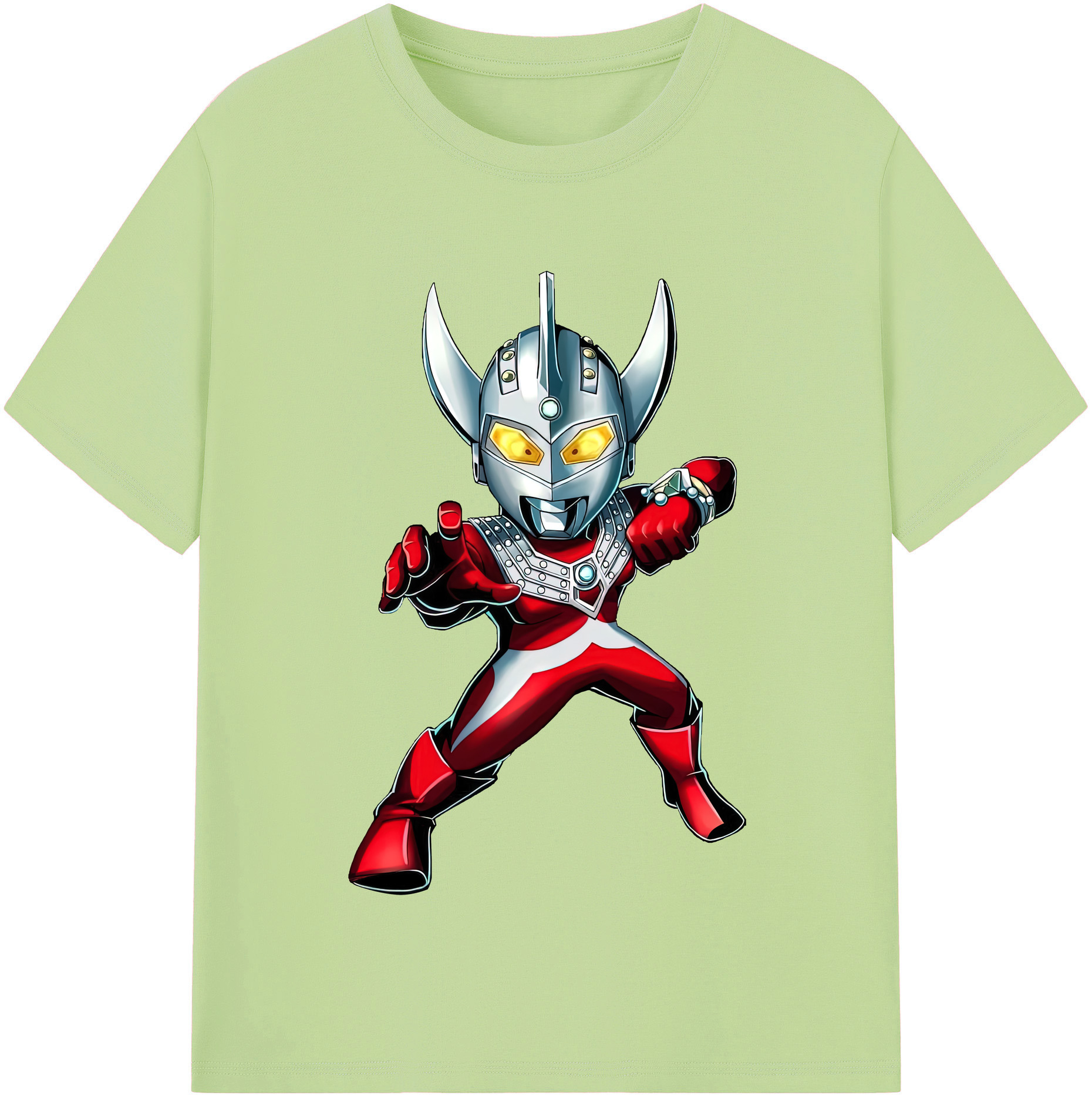 （画像用） ウルトラマン Ultraman 綿100％半袖Tシャツ（フロントプリント）
